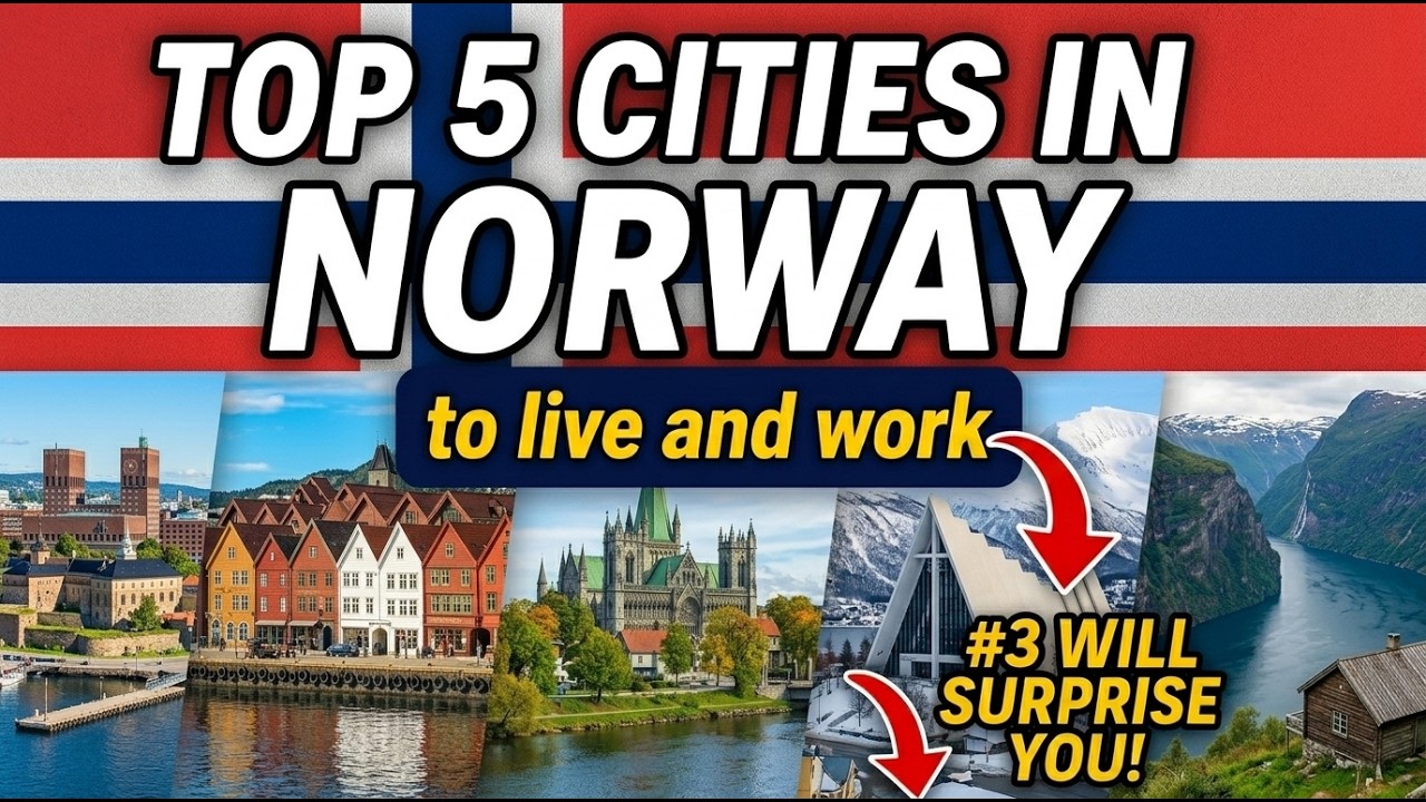 Top 5 Best Cities to Live in Norway in 2025 🇳🇴