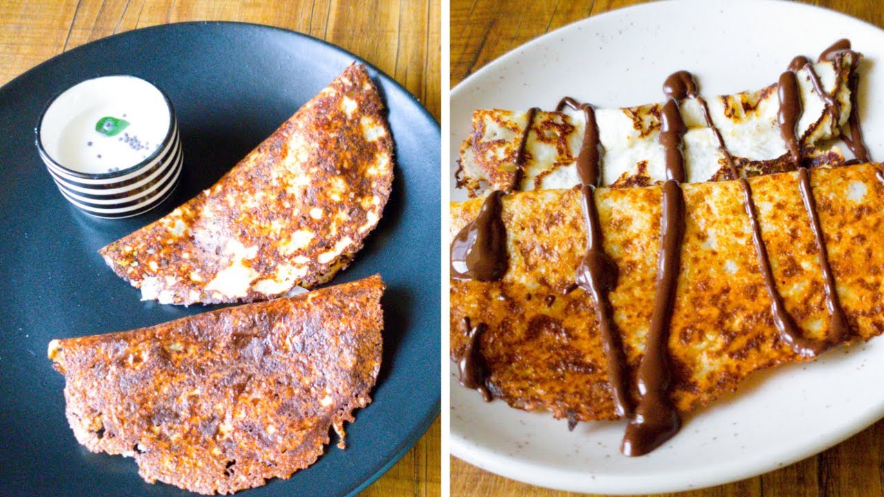 Keto Dosa & Keto Crepes(Eggless) Absolute No-flour