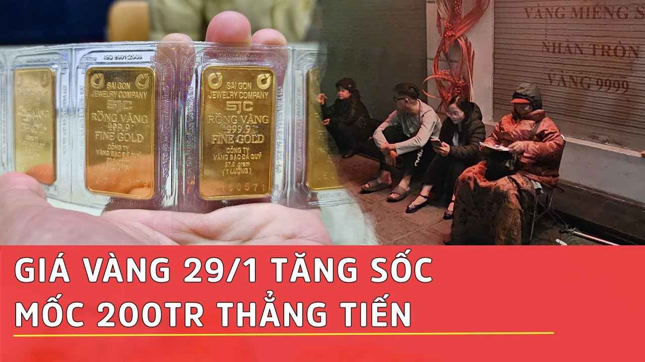 GIÁ VÀNG HÔM NAY VƯỢT 190 TRIỆU, DÂN Ồ ẠT BỎ VÀNG CHUYỂN SANG BẠC