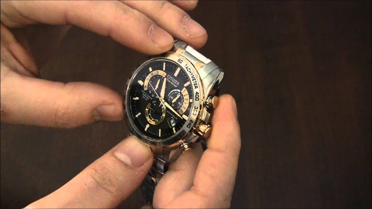Обзор часов Citizen Eco-Drive Perpetual Chrono A•T