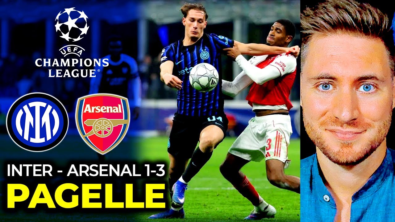 INTER ARSENAL 1-3 PIO fa la DIFFERENZA, SOMMER e LAUTARO NO!