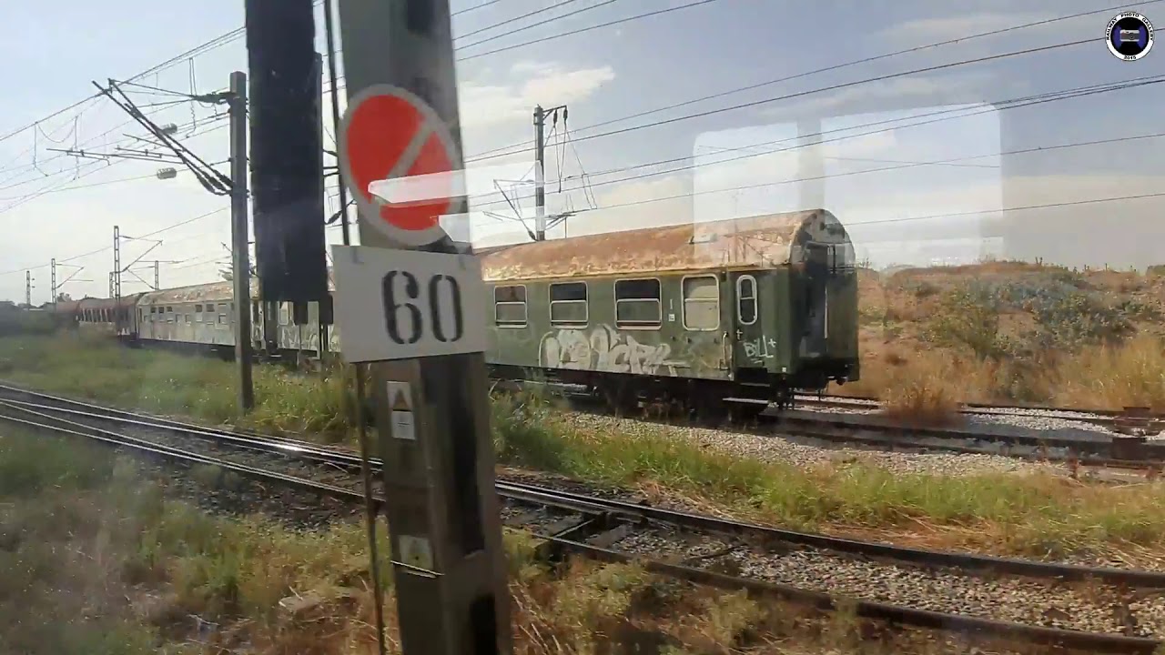 Intercity 50 Passenger's View Athens - Thessaloniki