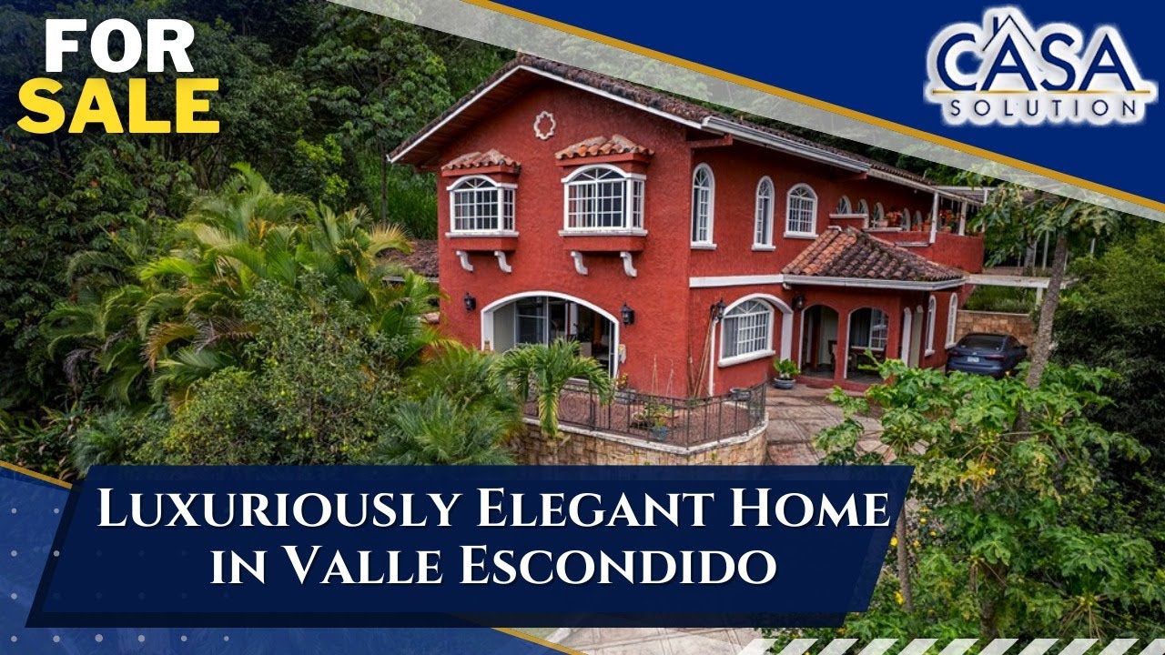 Valle Escondido Elegant Home For Sale in Boquete - Turnkey