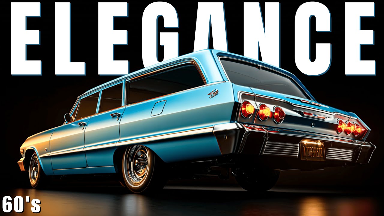 The 10 Most Beautiful American Wagons of the 1960s: Pure Nostalgia and Unforgettable Elegance
