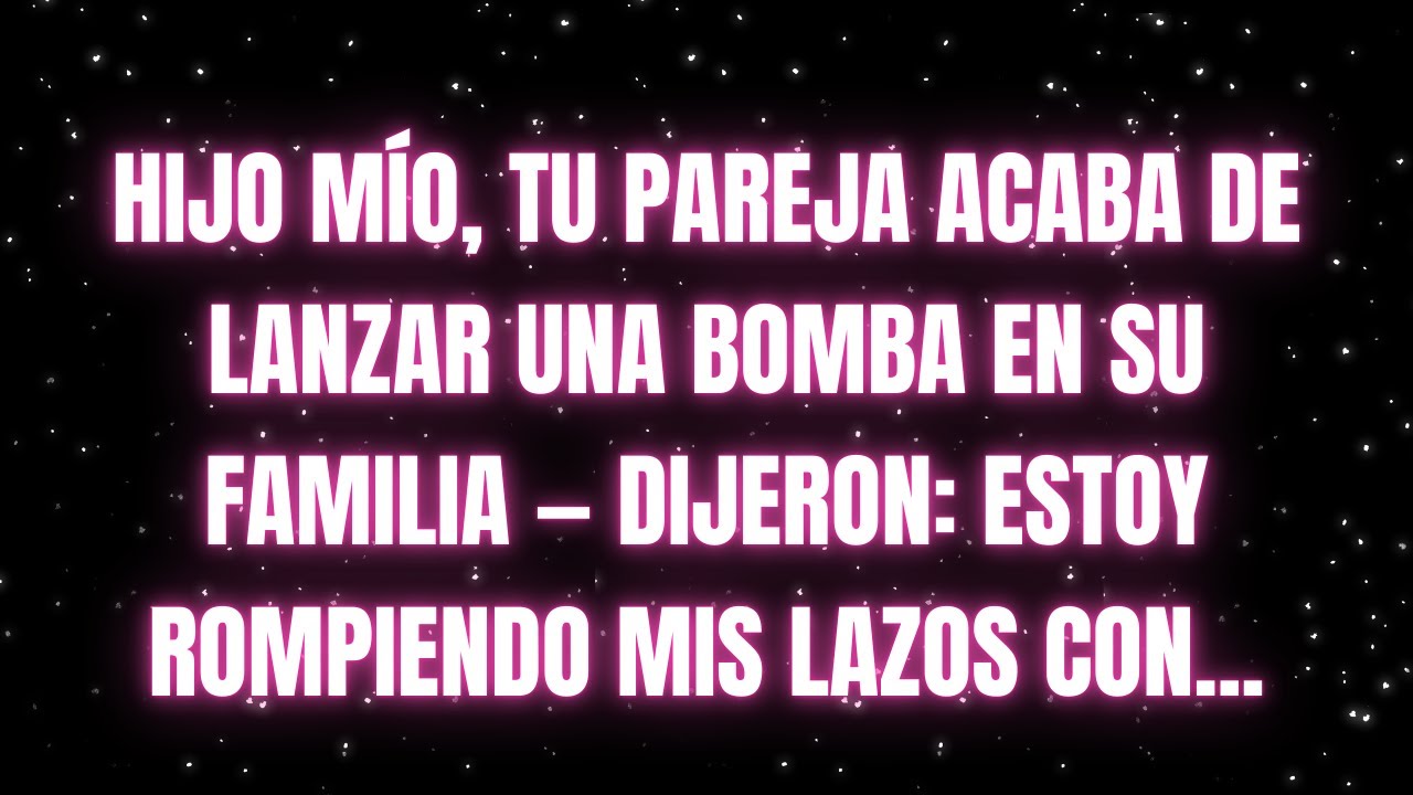 Los ángeles dicen que La bomba que tu pareja lanzó — (Revelada)