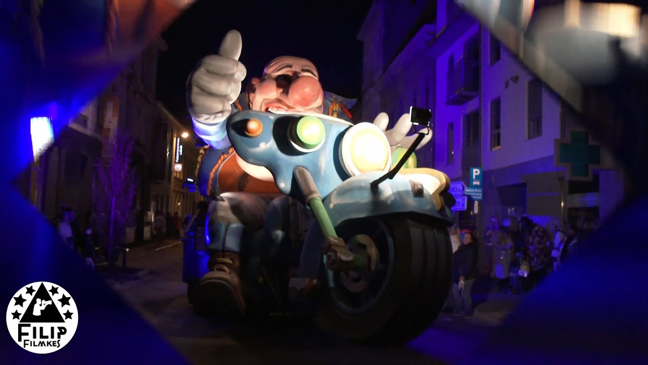 de volledige avond carnaval Lichtstoet Ninove ( oost vl Belgium ) 27 Februari 2023