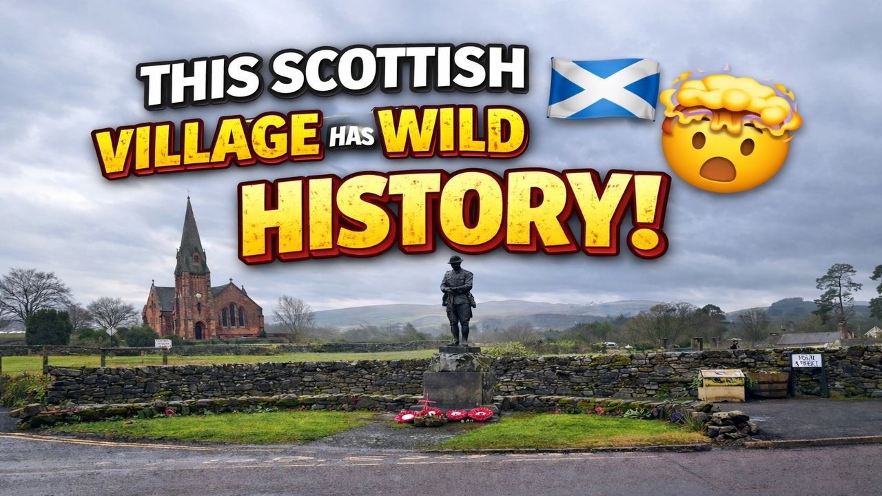 “This Scottish Village Has a WILD History 🇬🇧⚔️”