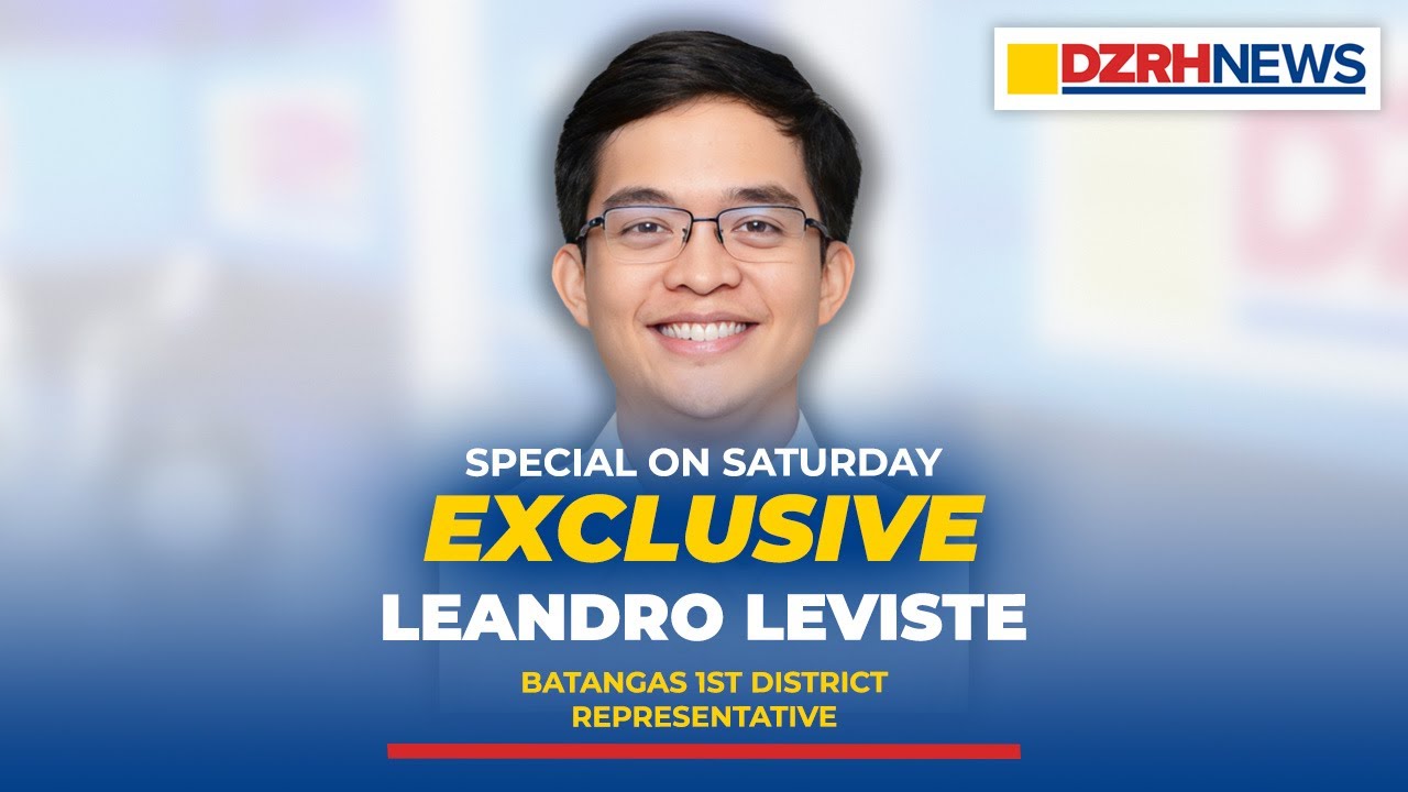 FULL EXCLUSIVE INTERVIEW: Batangas 1st Distric Representative Leandro Leviste