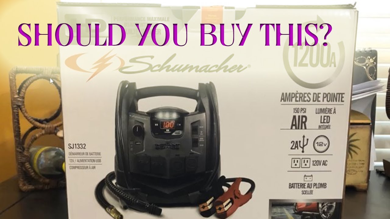 Стартер Schumacher Jump Starter — стоит ли его покупать?