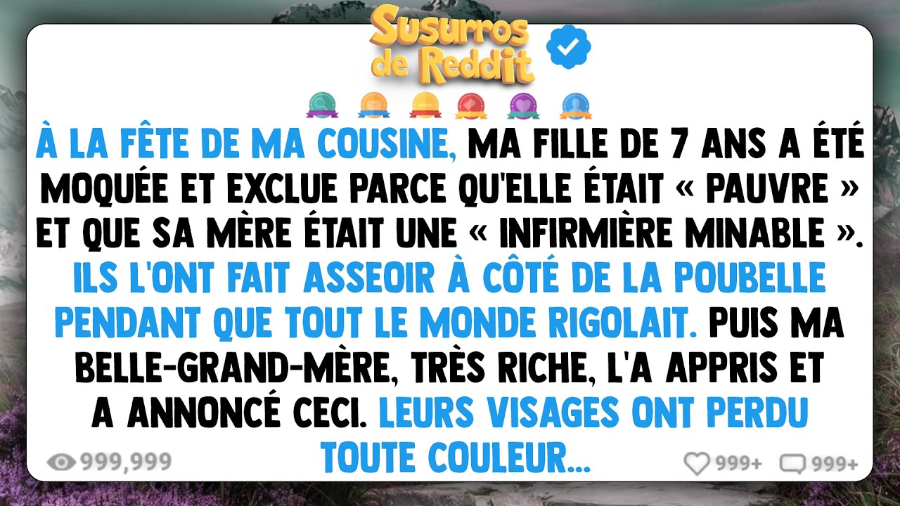 À la fête de ma cousine, ma fille de 7 ans a été moquée et exclue parce qu’elle était « pauvre »...