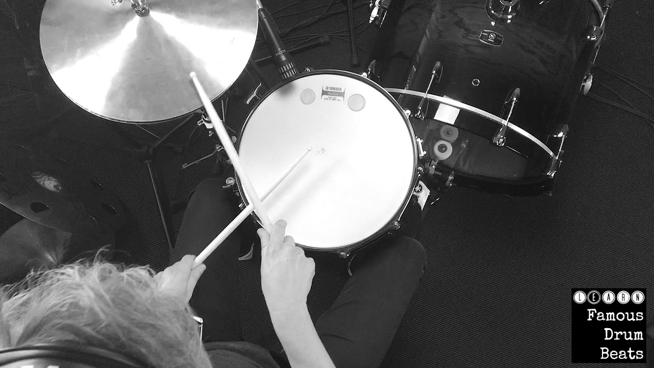U.S. Drag - Learn Famous Drum Beats - Free Drum Lesson - Learn to play drums with Lars Wagner