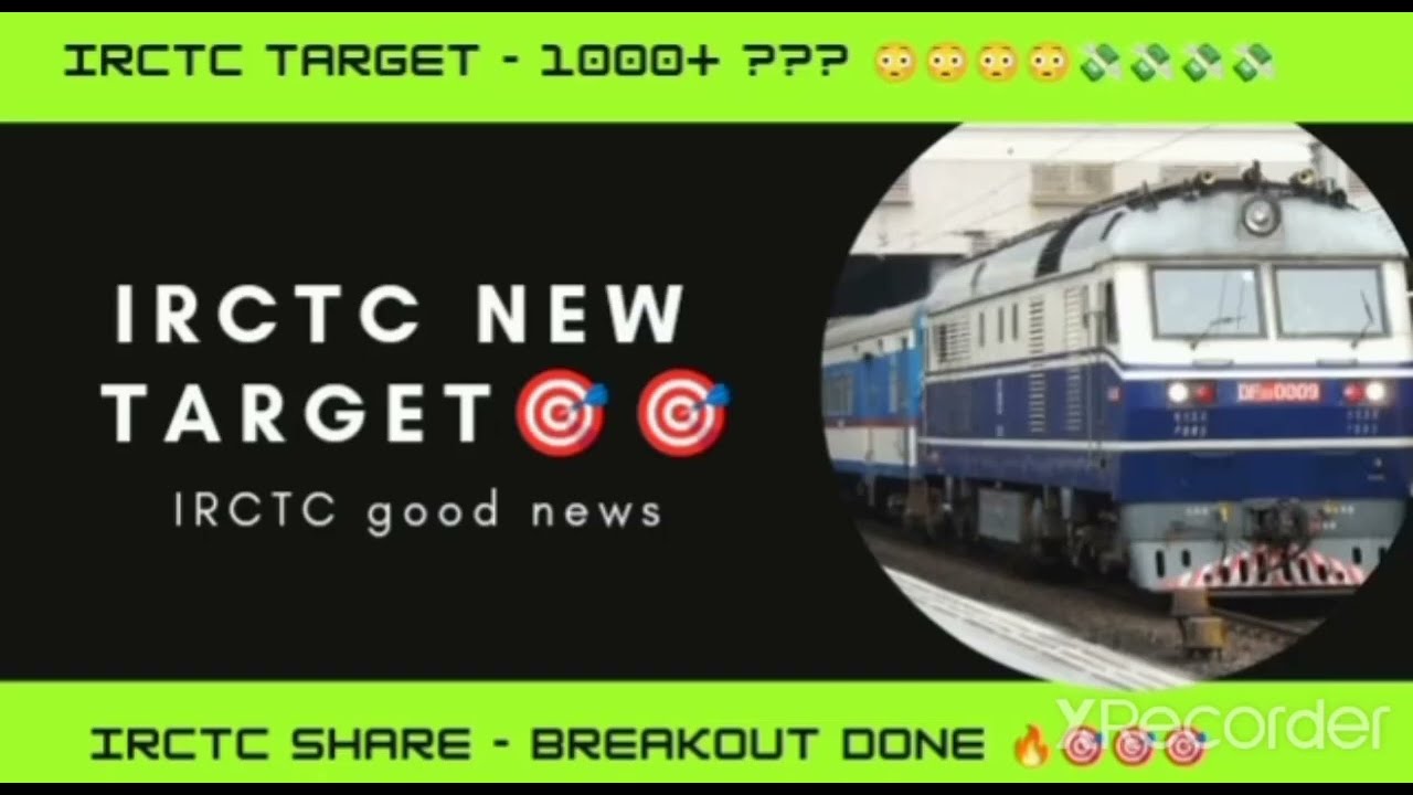 IRCTC share news - breakout done 💸💸💸