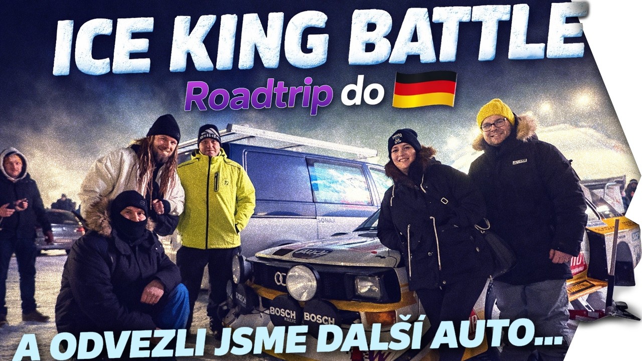 Ice King Battle | Závody na černé sjezdovce v Německu + koupili jsme další auto?!