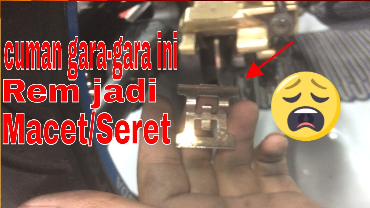 Rem belakang supra x 125 bermasalah/SERET