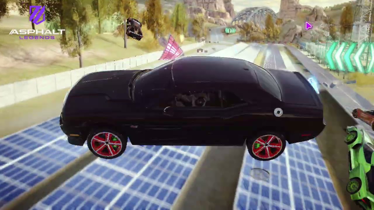 Asphalt Legends DODGE CHALLENGER SRT8 carrera extrema