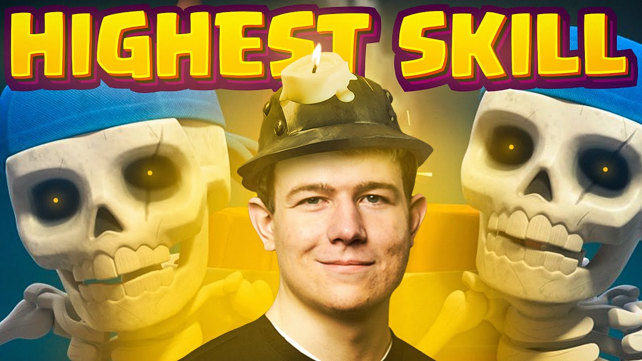 HIGHEST SKILL DECK IN CLASH ROYALE! 3.0 MINER WALL BREAKERS! - Clash Royale