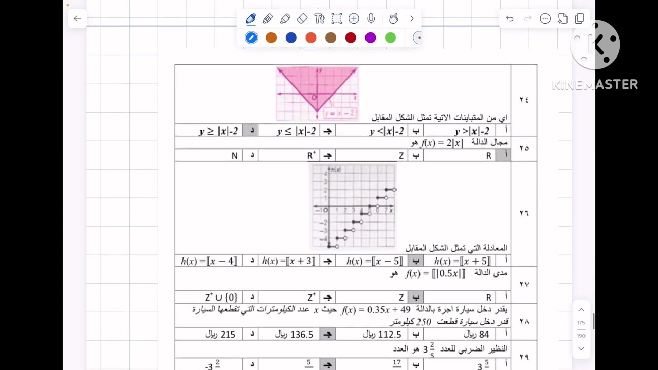 مراجعة نهائية الجزء الأول