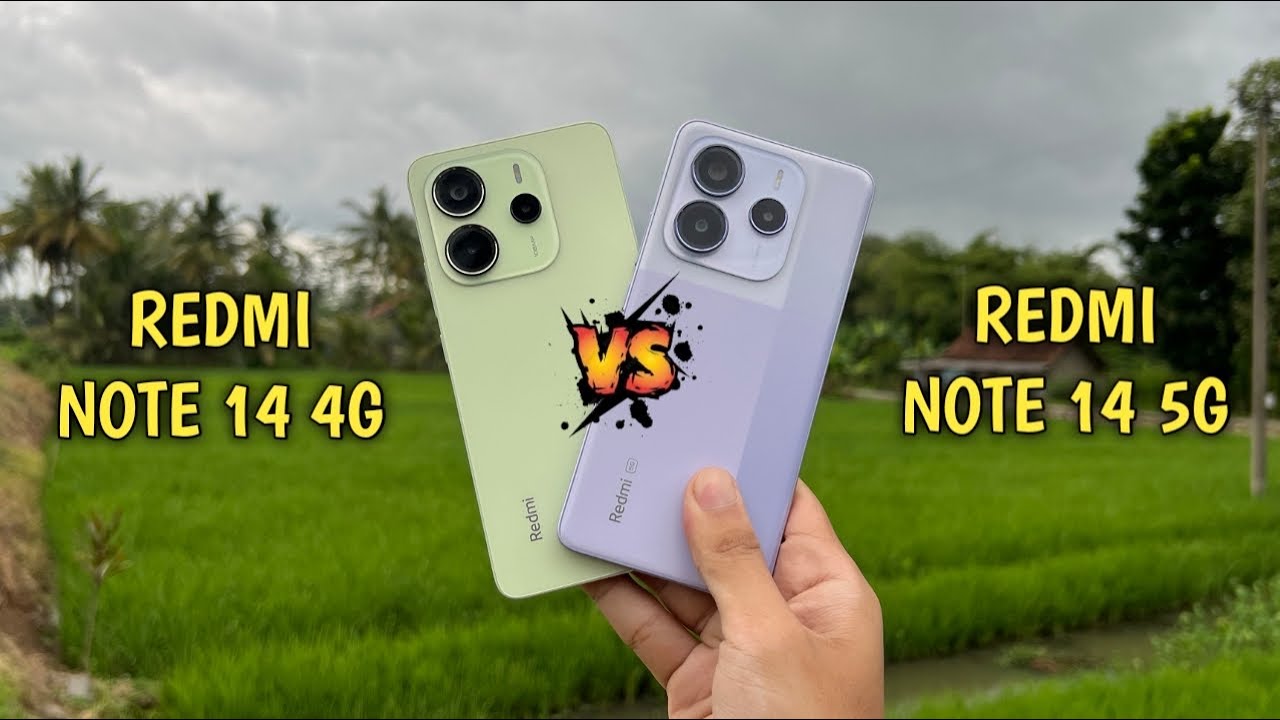 JANGAN SALAH PILIH! Redmi Note 14 4G vs Redmi Note 14 5G
