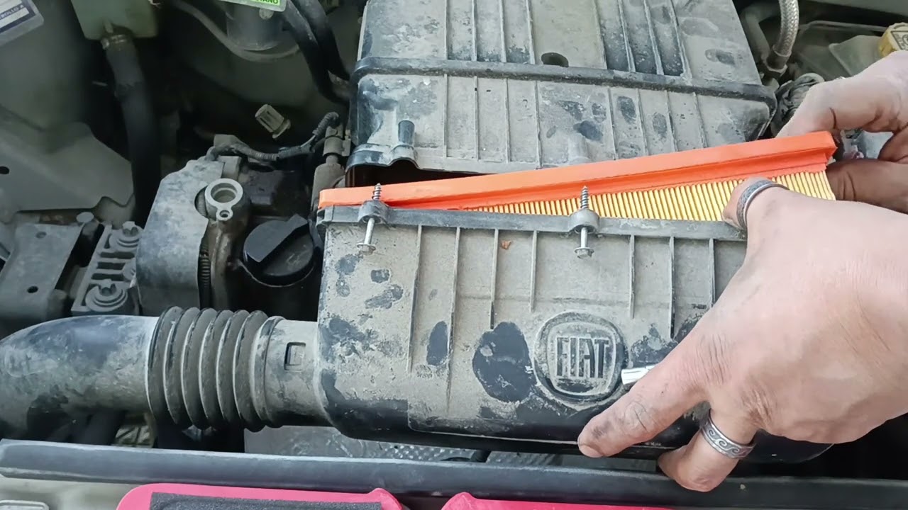 Cambio filtro aria fiorino 1.4 metano