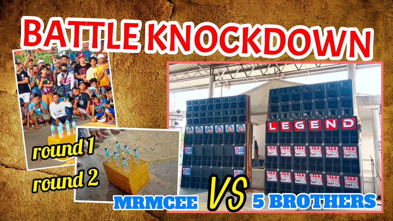 BATTLE KNOCKDOWN 2-10 METERS|FIVE BROTHERS AUDIO CLASSIC V.S NYK DISCO MOBILE MRMCEE.