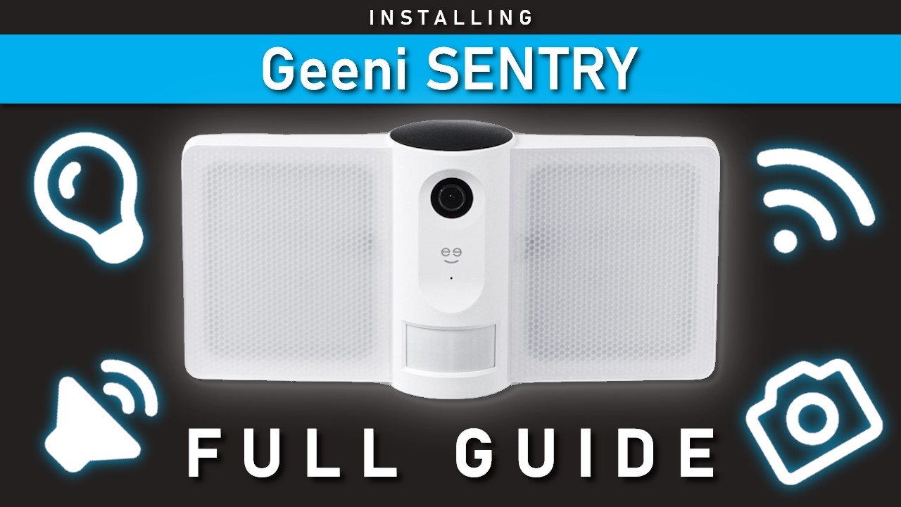 Installing Geeni Sentry Smart Floodlight with WiFi Security Camera