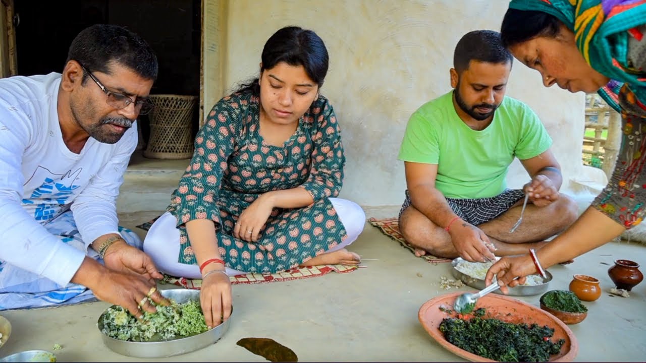 Khuder vat | Lau Shak Bata |এই কদিনের মধ্যে আজকের খাবারটা বোনের সবথেকে ভালো লেগেছে |