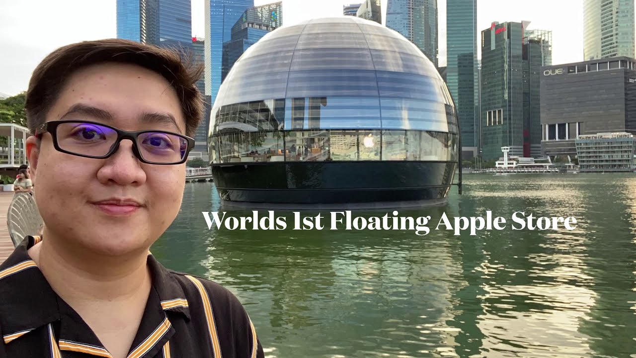 What's inside the World's 1st Floating Apple Store in Singapore 🇸🇬 - OFW Pinoy Travels
