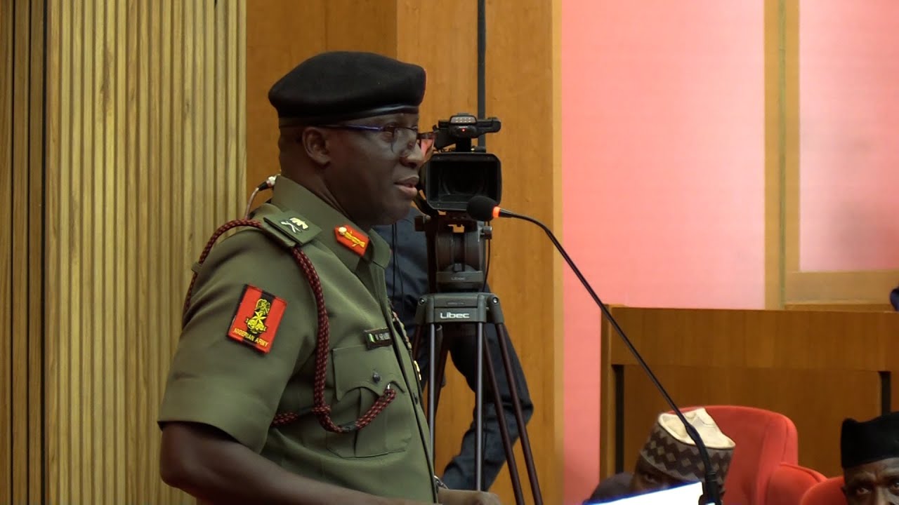 Meet the New Chief of Army Staff Nigeria he says 