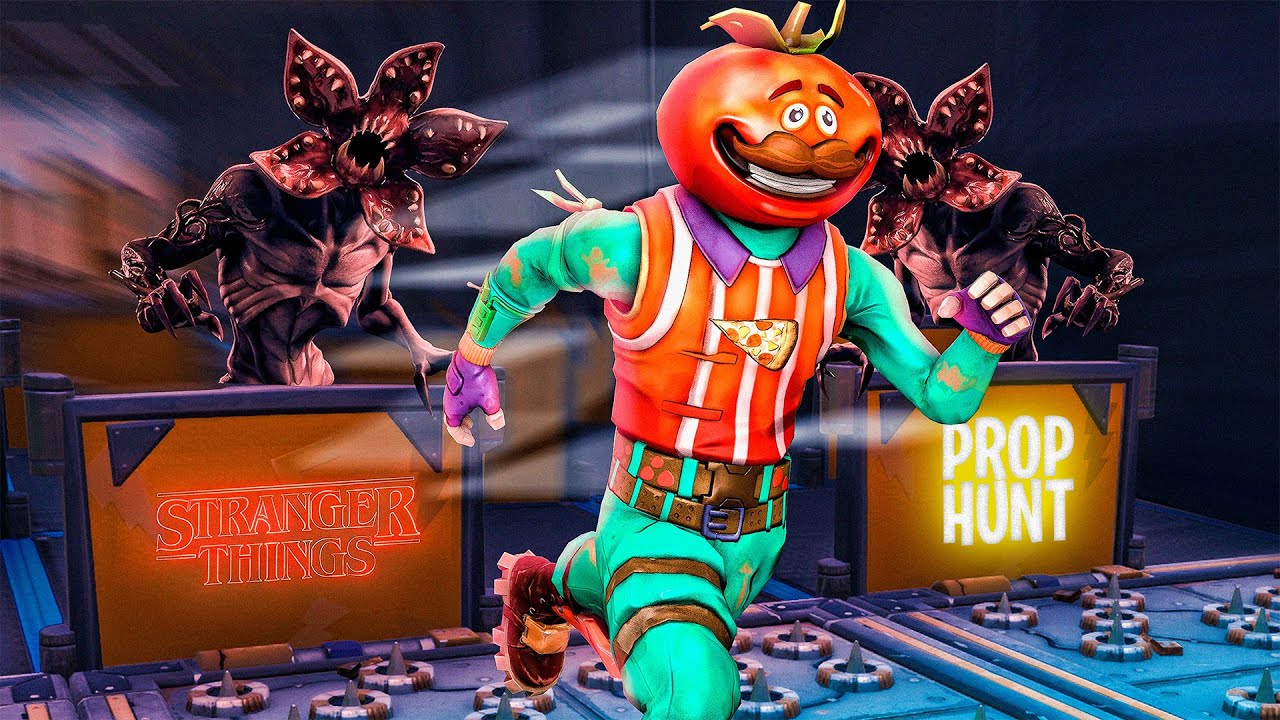 Prop Hunt Stranger Things *Nuevo* Modo de Juego Fortnite Minijuegos Creativo