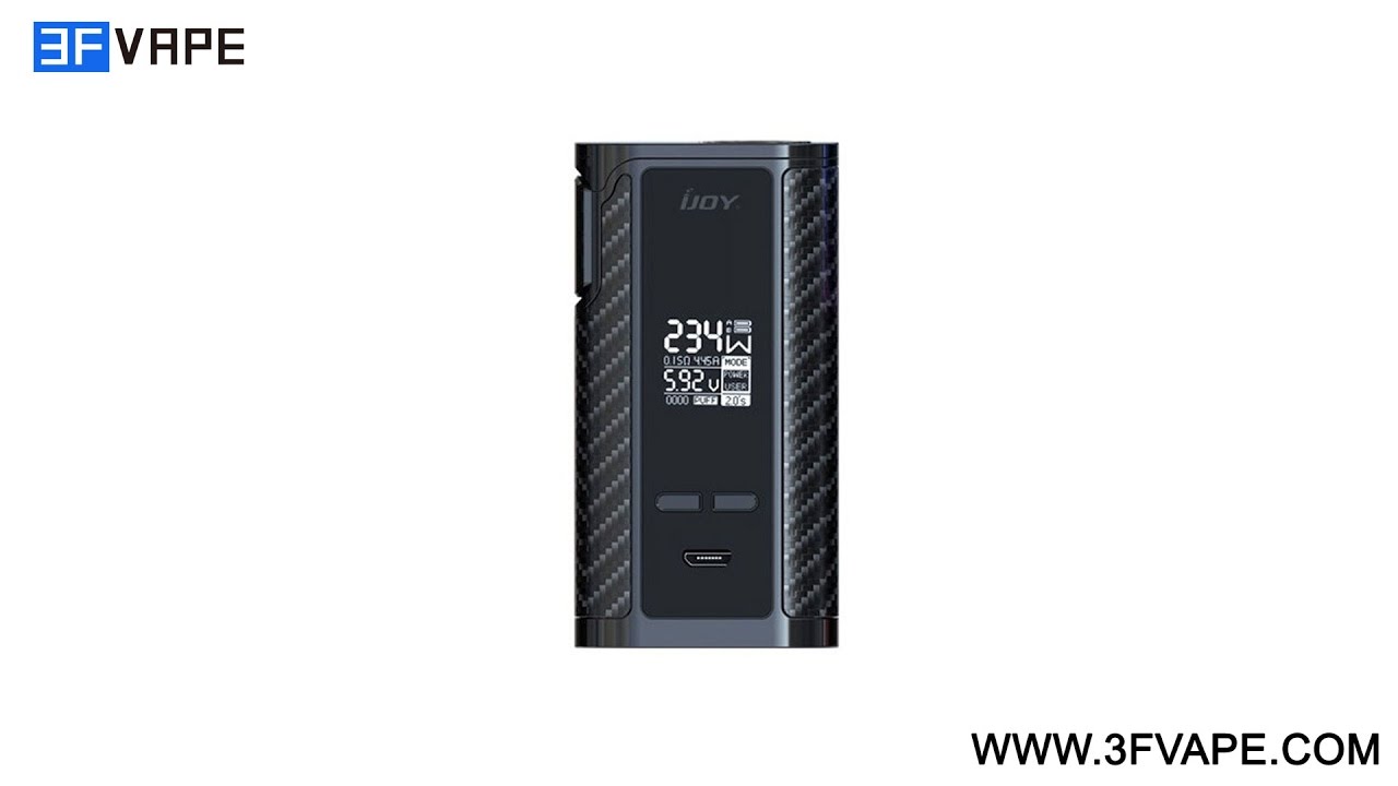 Authentic IJOY Captain PD270 234W TC VW Variable Wattage Mod
