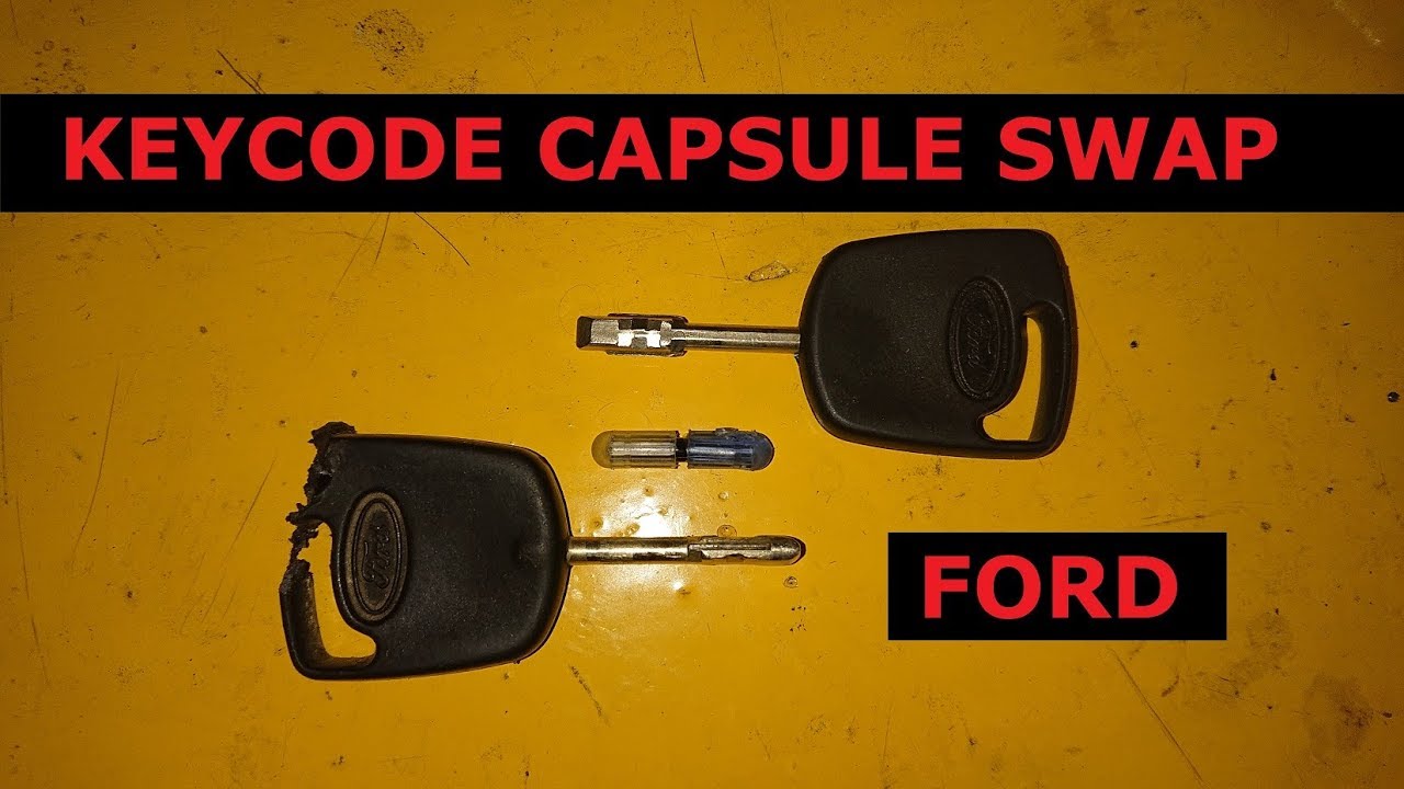 Ford immobiliser capsule swap (keycode) - Transit, Focus, Fiesta, Mondeo