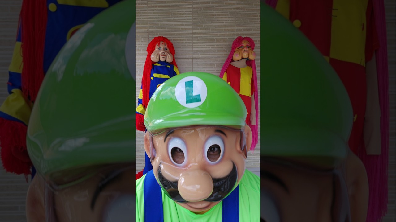 Luigi com o Fof&atilde;o &eacute; Fofona da Carreta da Alegria &eacute; Trenzinho da Alegria