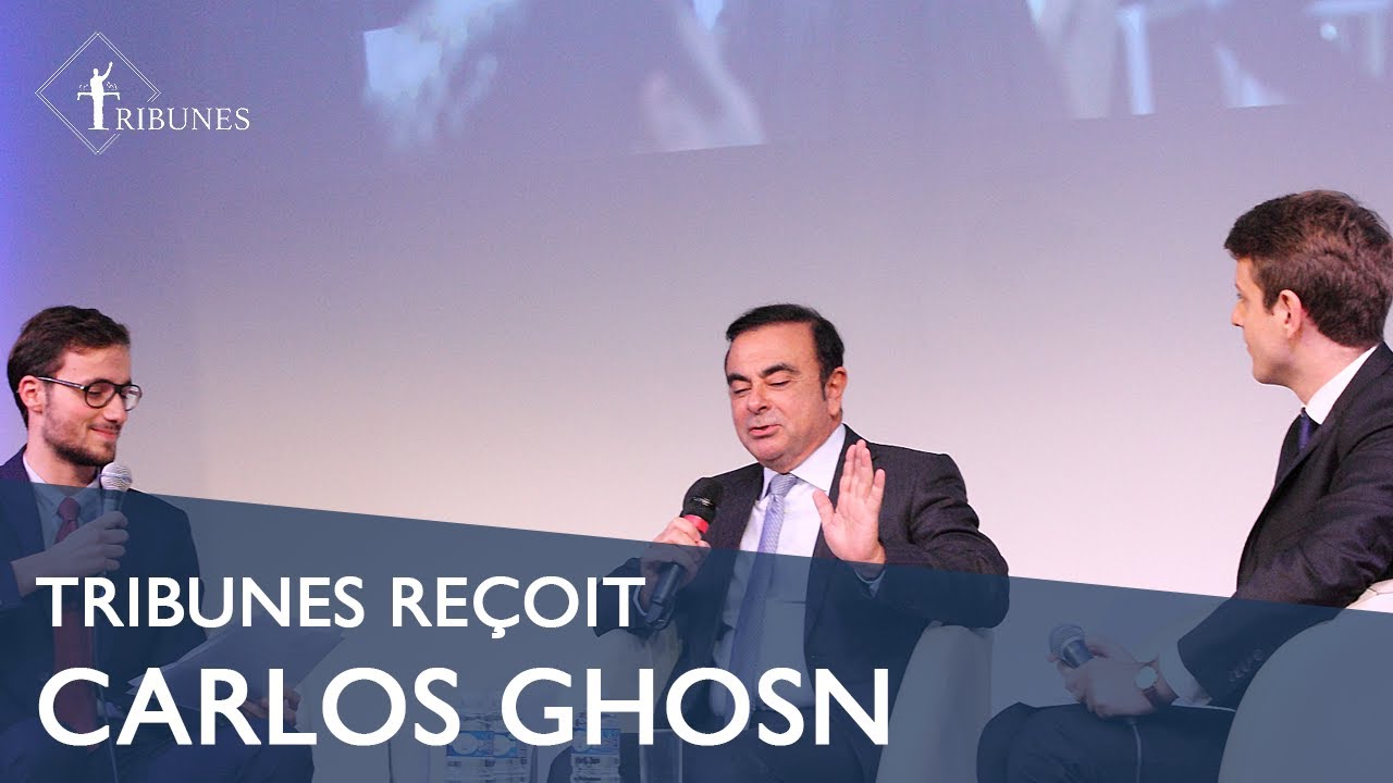 Tribunes reçoit Carlos Ghosn