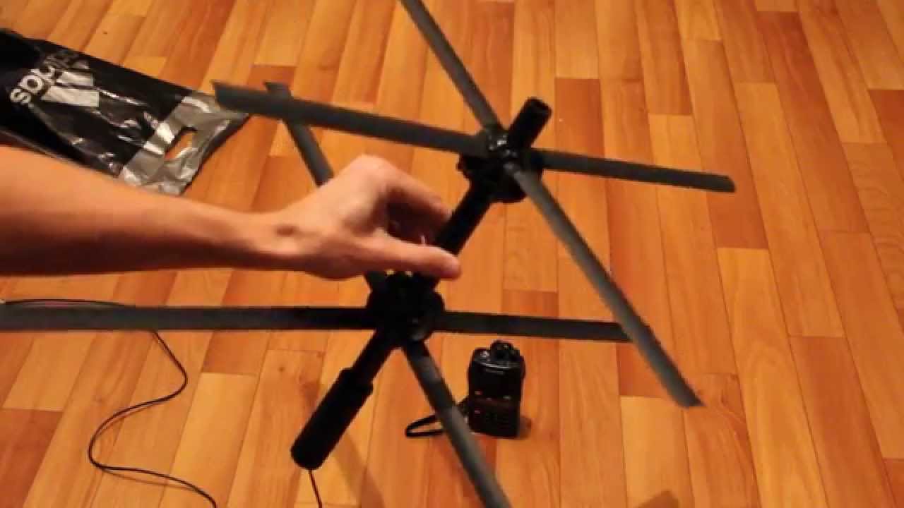 Homemade Satcom antenna.