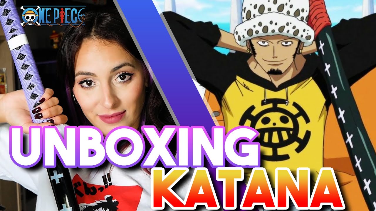 UNBOXING ONE PIECE : KATANA TRAFALGAR D. LAW (1M40 !!)