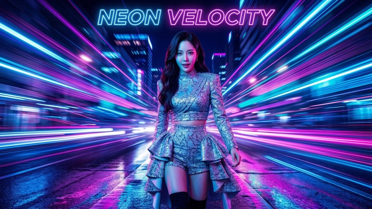 1. Neon Velocity(빛의 궤적) / Modern AI Metal (4) / Lyric Video