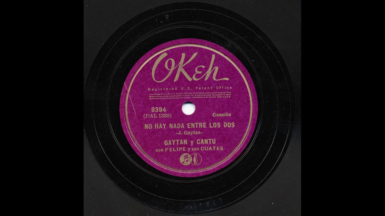Gayt&aacute;n Y Cant&uacute; - No Hay Nada Entre Los Dos - Vocalion 9394