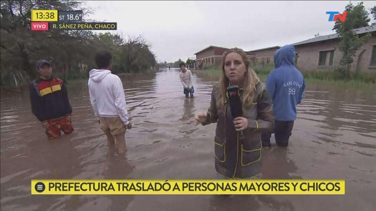 El drama de las inundaciones en Chaco