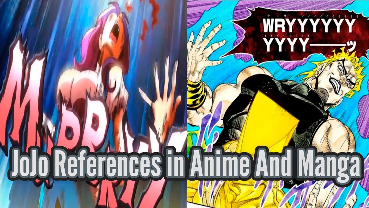 JoJo References In Anime And Manga VS Original JoJo Material | Requiem Edition