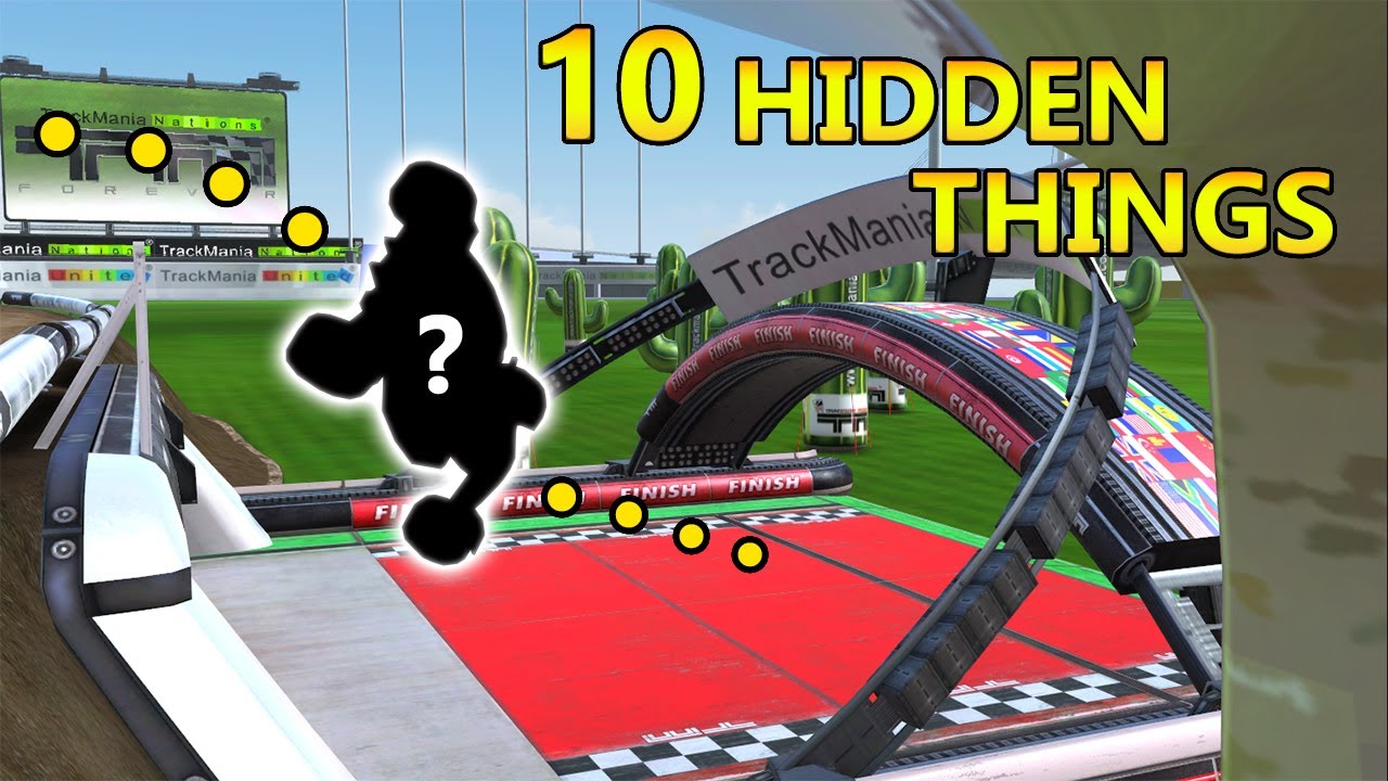 10 Hidden Things In Trackmania Nations Forever