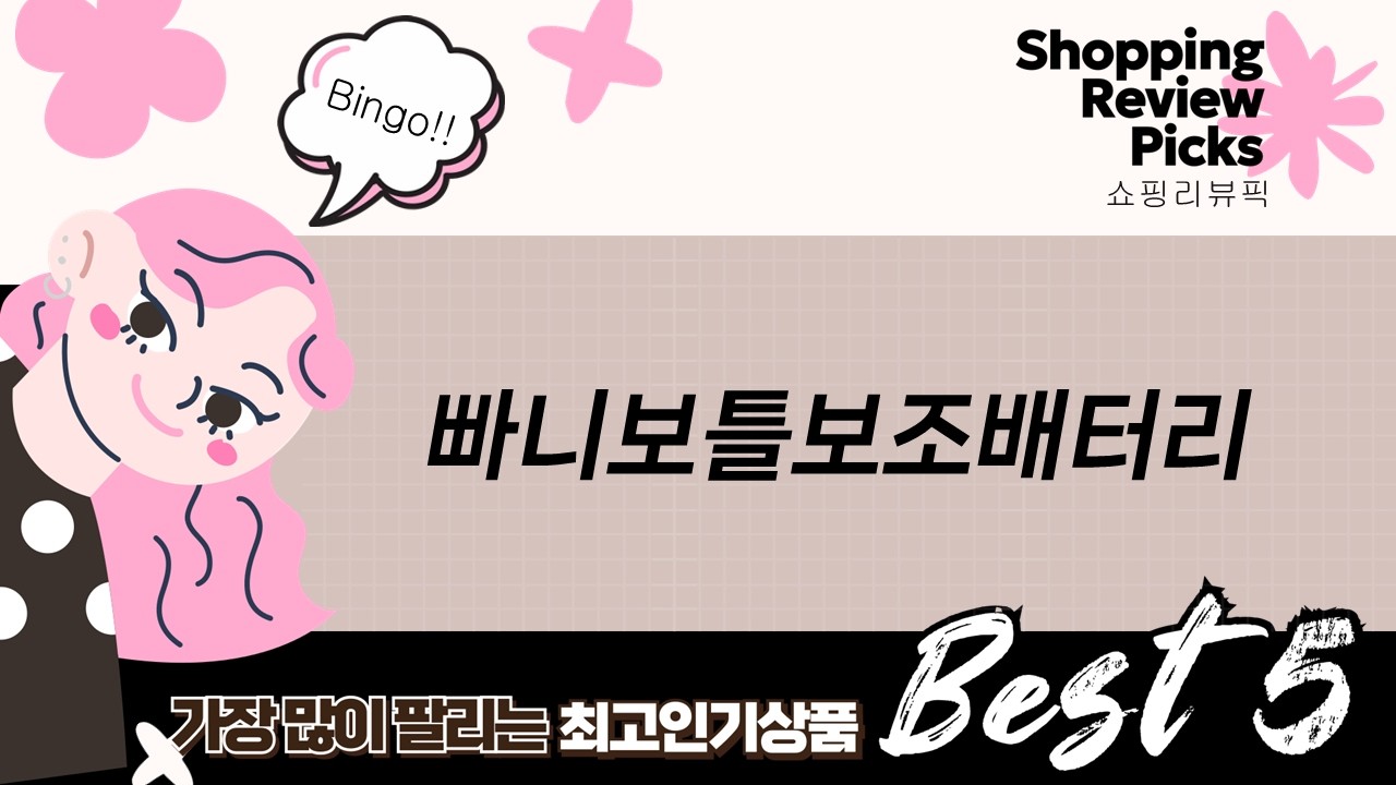 빠니보틀도 탐낼 보조배터리? 보바 vs 팬톤 20000mAh 전격 비교!