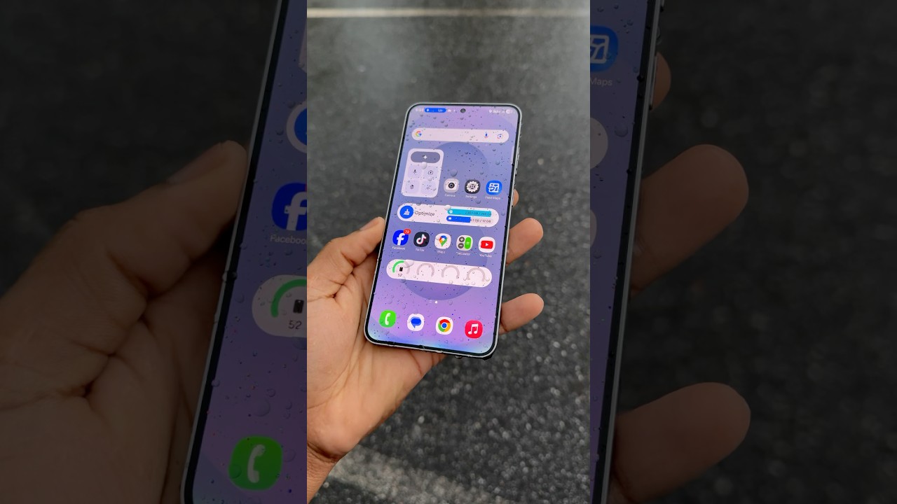 Galaxy S25 Plus One UI 8 Silver Shadow