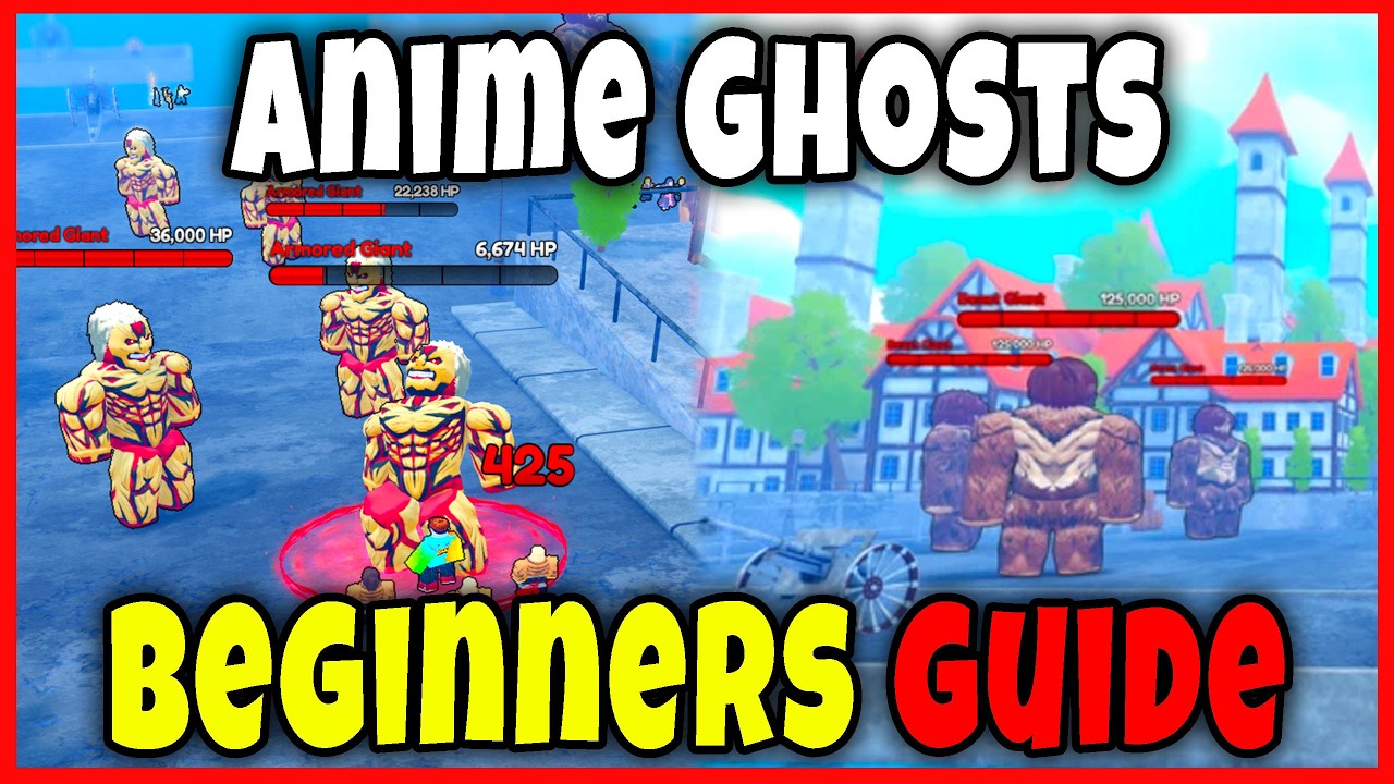 BEGINNERS GUIDE (how to PLAY, PROGRESS, PETS, RAIDS, FARMING, CODES) in ANIME GHOST Roblox