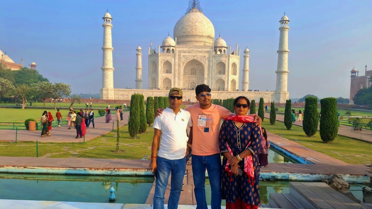 Taj Mahal & Agra Foart ঘুরে দেখলাম #tajmahal #agrafort 