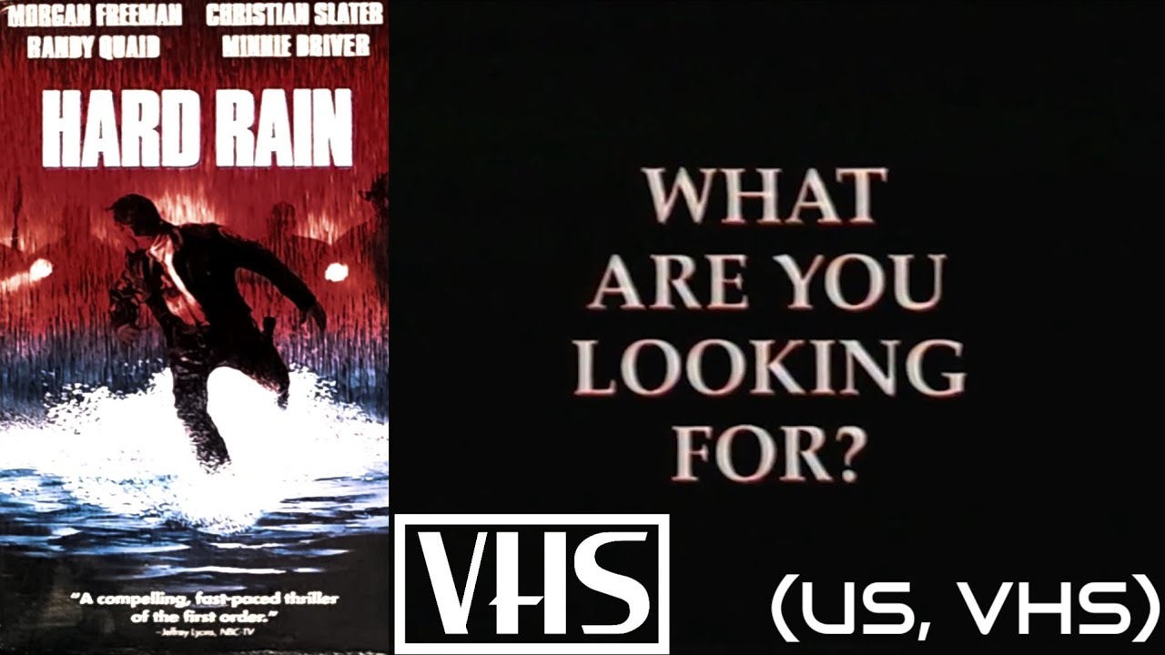 Opening to Hard Rain (US VHS, 1998)