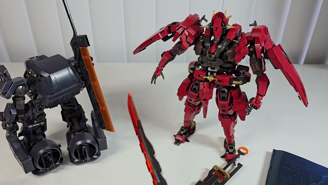 Hexa Gear Bui Tohru Gaifu Kaisei 1/24 Scale Model Kit RED AND FLIPPY