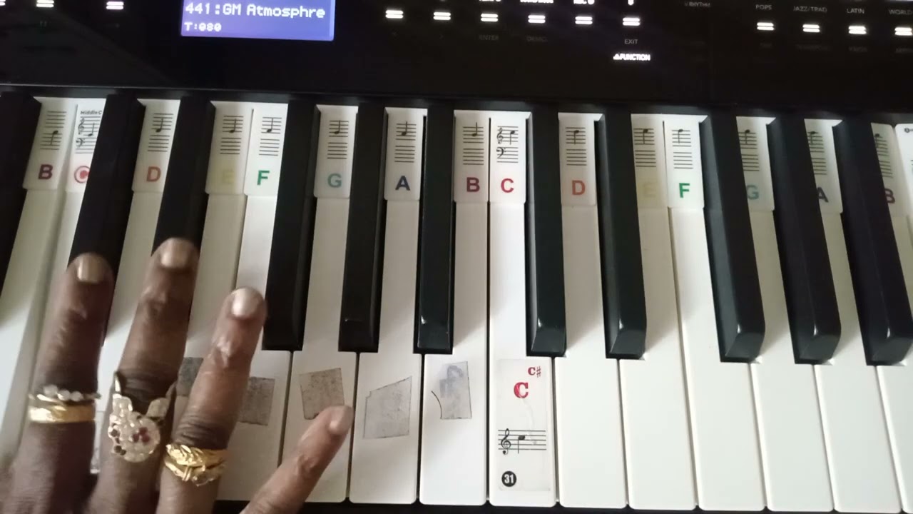 🎵28 #திரை #இராகங்கள் #ஸ்வரங்களை எல்லோராலும் #keyboardlessonsforbeginners  #musictheory #mixolydian 
