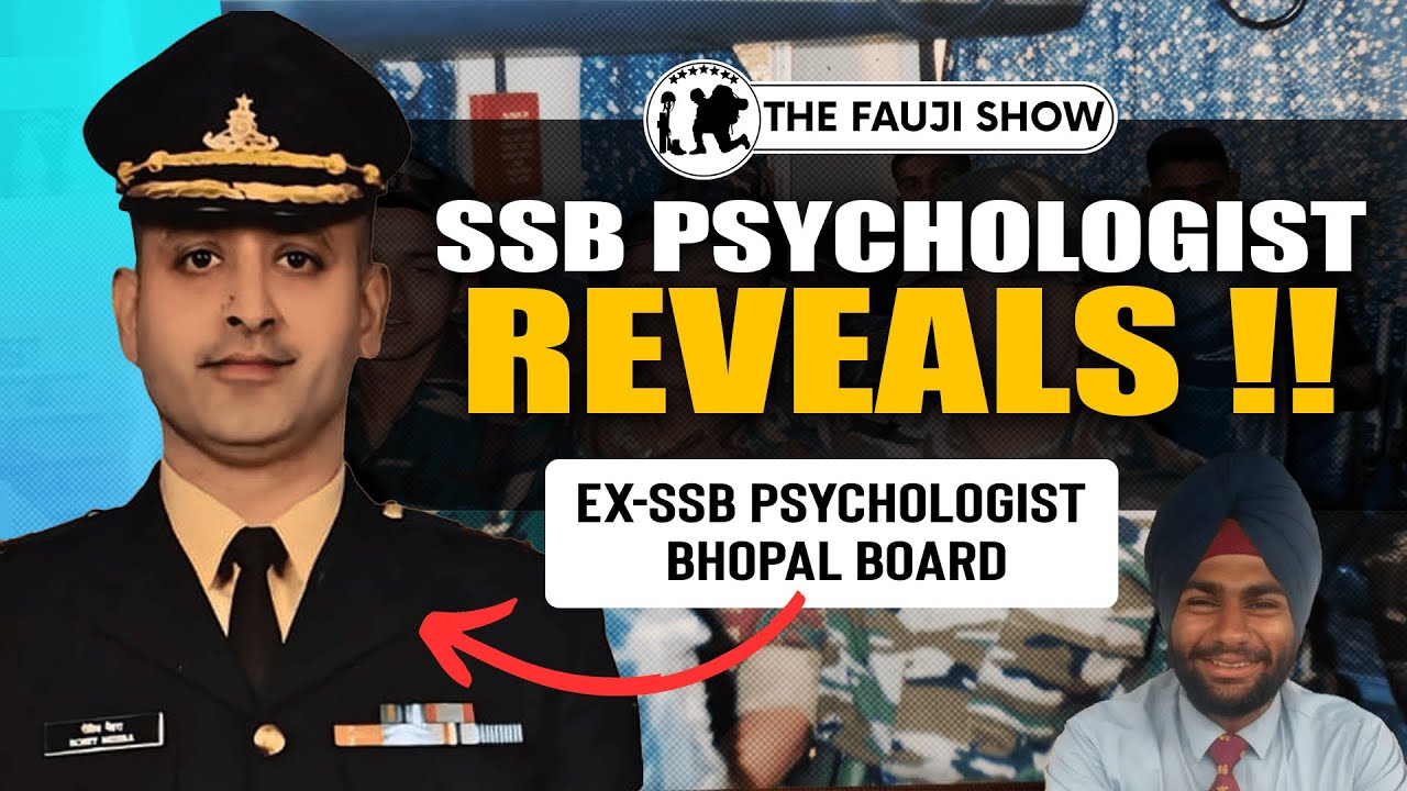 SSB Psychologist Debunks SSB Myths !! ft Ex-SSB Psychologist Lt Col Rohit Mehra sir Ep-262