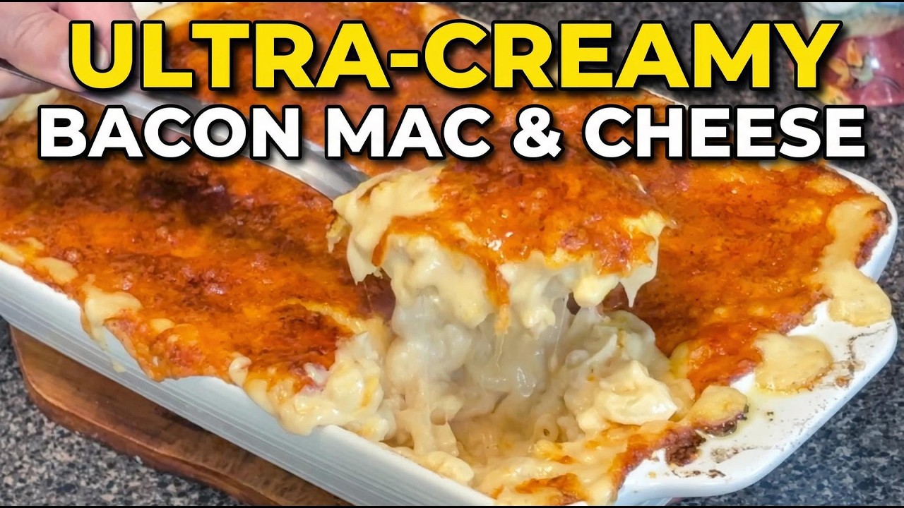 Ultra Creamy Bacon Mac and Cheese | The Secret to Perfect Texture Every Time