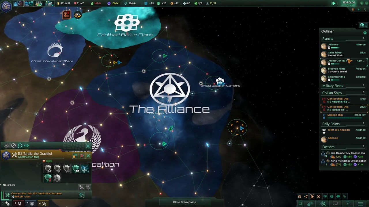Securing the Frontier  -  Stellaris Insane Ironman -  Watch & play !